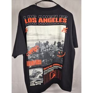 PacSun Mens oversized graphic LA T-Shirt